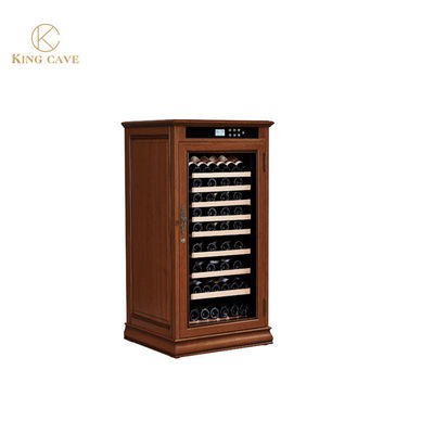 Custom Wine Cooler Cabinet Home Living Blister Board Wine Frigidaire Electric Low Noise
