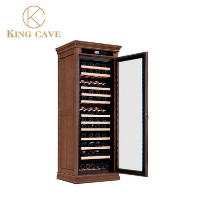 Our Advantage American Oak Wine Cooler Cabinet with Digital Control Panel