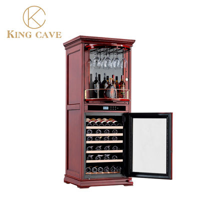 Custom Glass Single Door Kitchen Wine Cooler Multi Layer Fridge Home Freezer