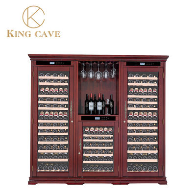 Customizable Wood Wine Cooler Refrigerator With Competitive Prices And Standard Samples