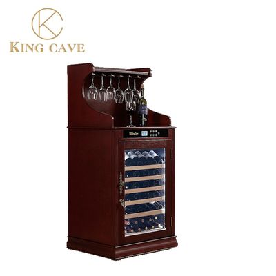 Constant Temperature Kitchen Wine Cooler With American Oak Shell Integrated Wine Cooler Fridge