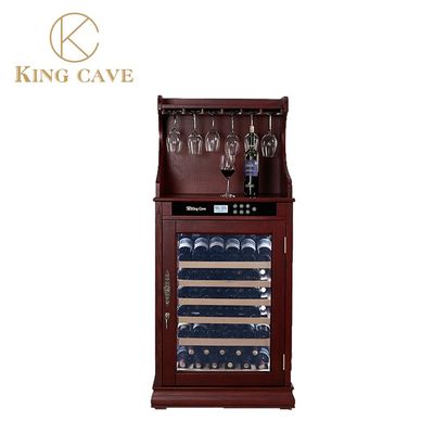 Constant Temperature Kitchen Wine Cooler With American Oak Shell Integrated Wine Cooler Fridge