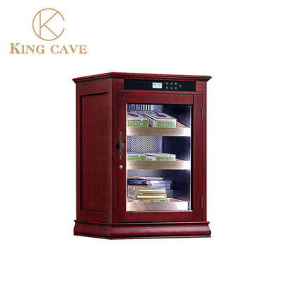 Adjustable Shelves Custom Wine Cooler With Glass Door And Touchscreen Control Panel