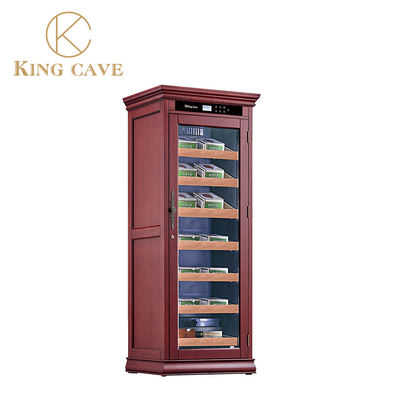 Luxury Wine Cooler Cigar Cabinet With With Cedar Wood Tray