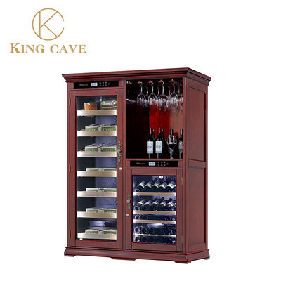 Precise Humidity Controlled Double Zone Wine And Cigar Cooler