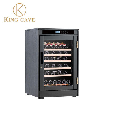 Хорошая цена Настройка логотипа Luxury Smart Compressor Custom Wine Cooler Запертая дверь онлайн